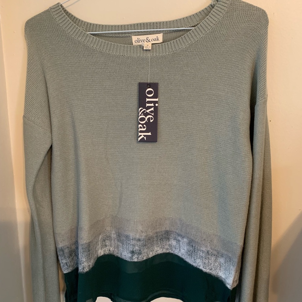 Never Worn! Olive and Oak Sweater
